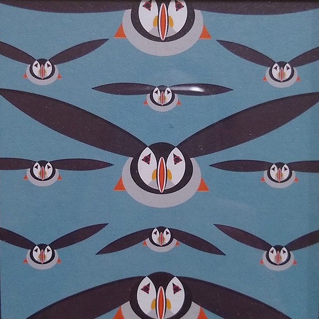 East Wing bird print