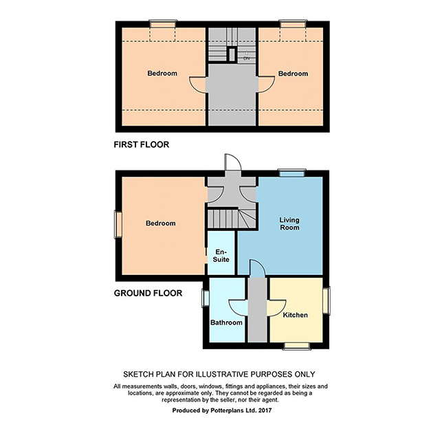 Honeysukle Cottage floor plan